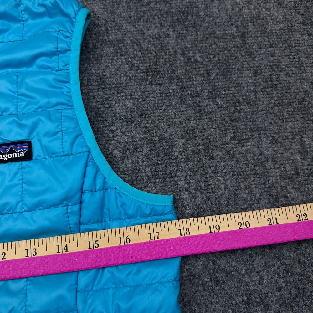 Patagonia Nano Puff Vest Women's Small Blue Ultramarine Quilted Insulated 84246 - Picture 6 of 9